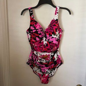 Paradise Bay Knotted Front Swimsuit